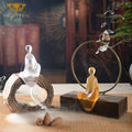 Zen Waterfall | Buddhist Monk Eco-Friendly Glass Burner